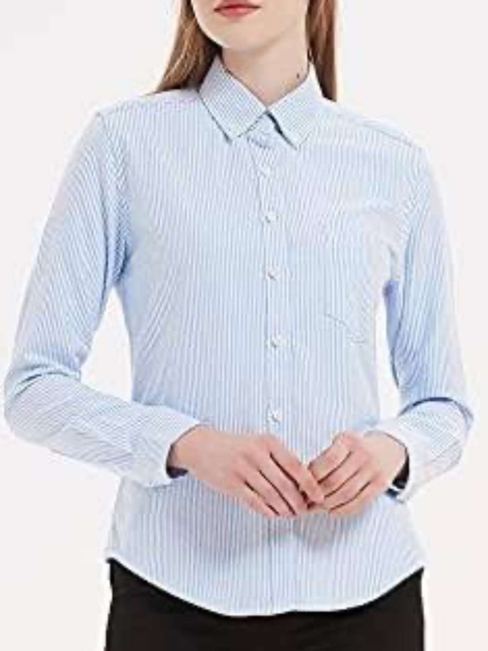 Women’s Striped Button Up Shirt